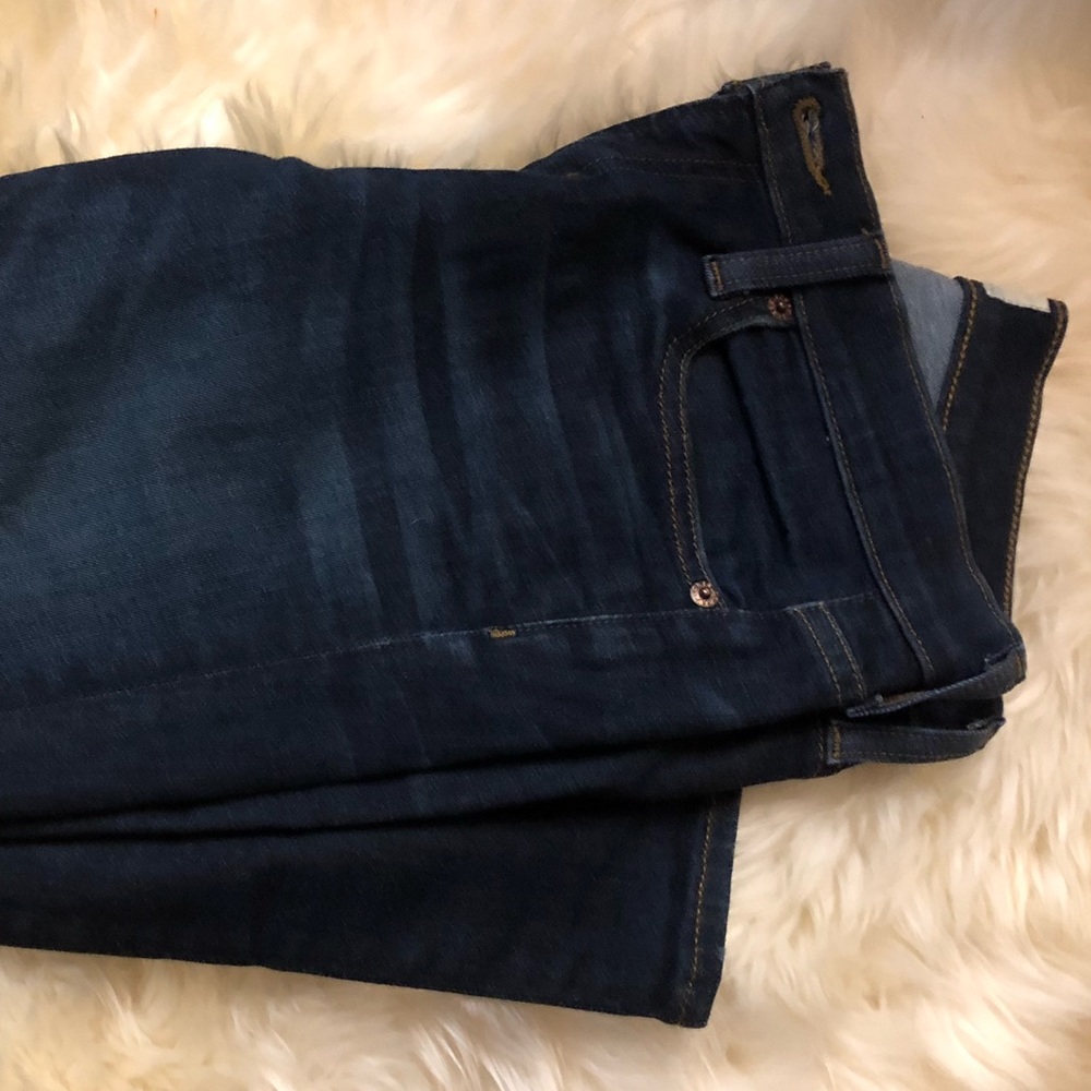 J. Crew Toothpick Blue Denim Jeans